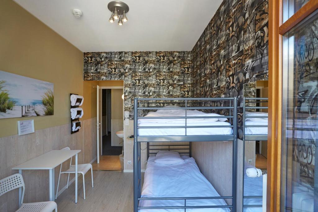 Cama o camas de una habitación en Hotel Central