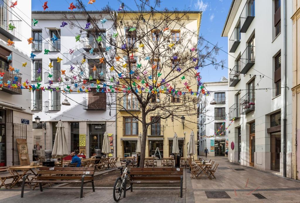 Budova, kde se apartmán nachází