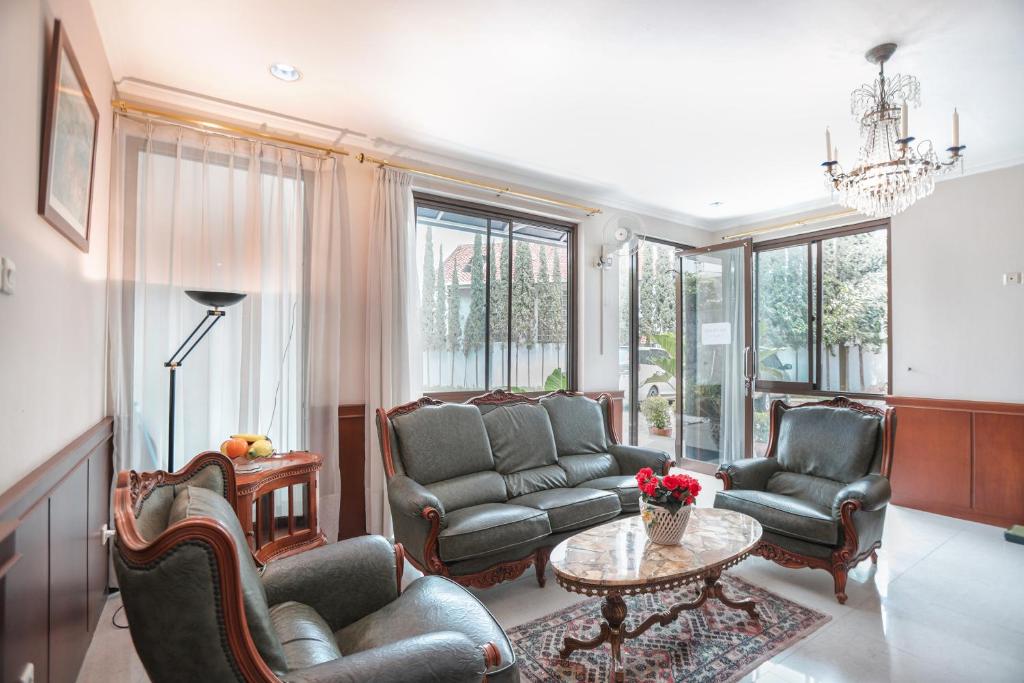 Posezení v ubytování Hotel Lurus