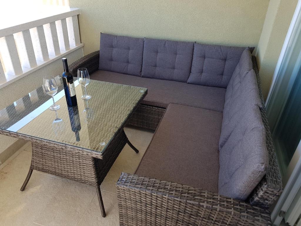 Posezení v ubytování Apartmani MARELLA