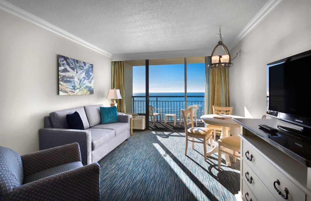 Coral Beach Resort - Suite Familiar Frente Al Mar - 2 Camas Queen Con 1 Cama Doble De Pared