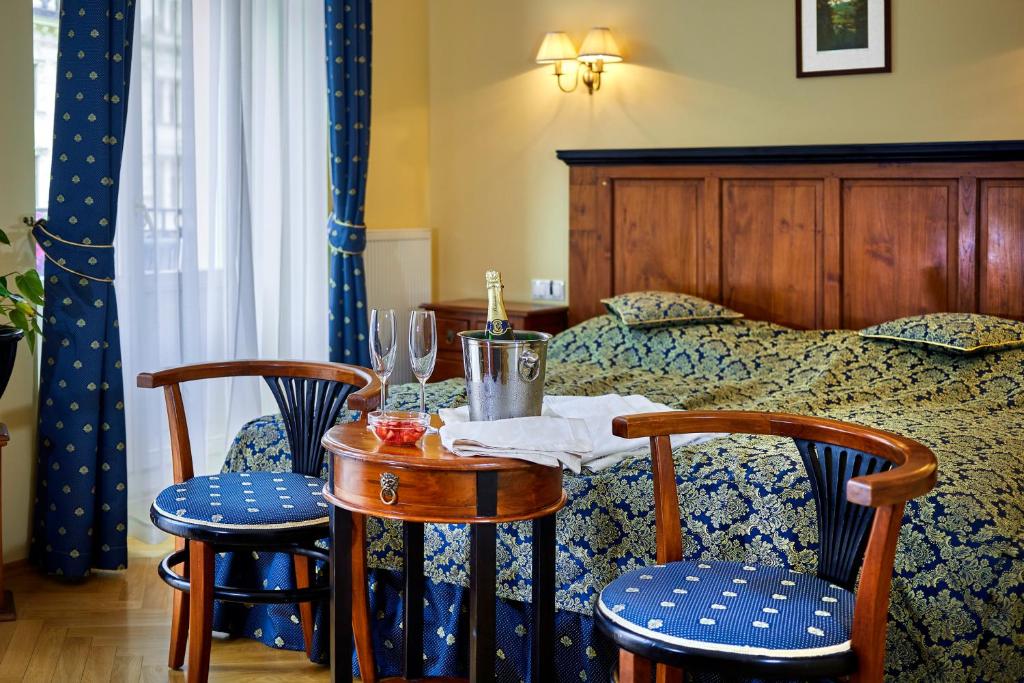 Un lugar para sentarse en Salvator Hotel