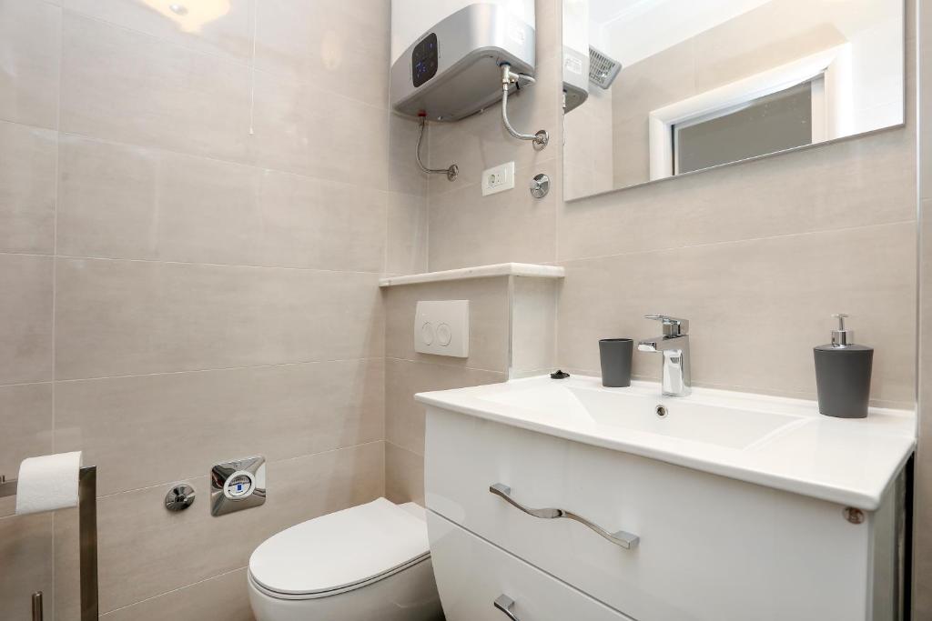 Koupelna v ubytování Luxury Apartment ELA
