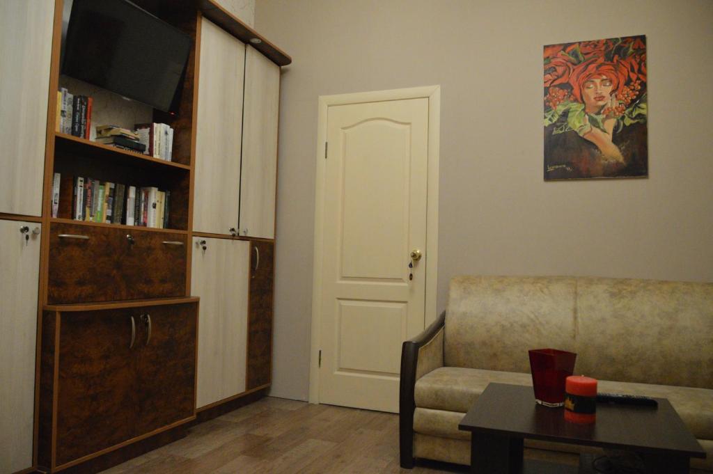 Posezení v ubytování hostel Koleso