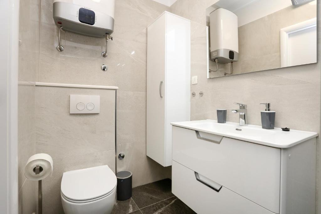 Koupelna v ubytování Luxury Apartment ELA
