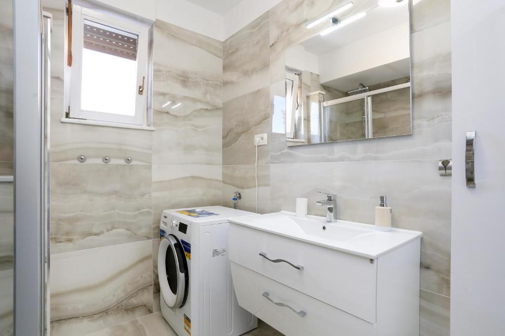 Koupelna v ubytování Luxury Apartment ELA