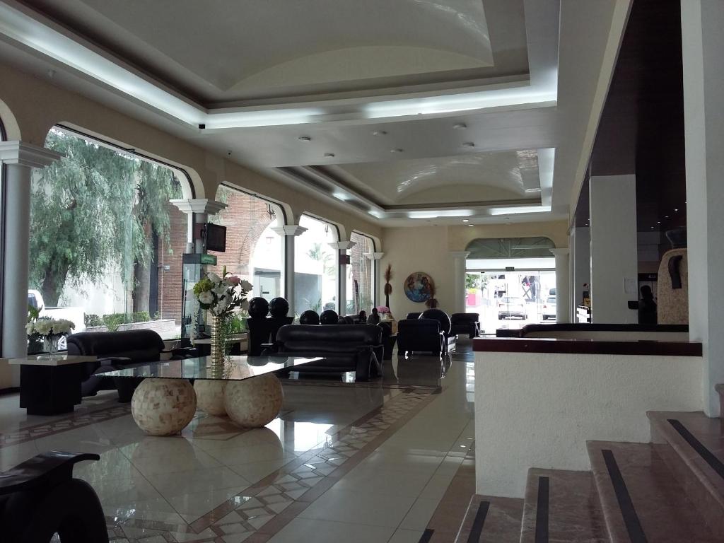 Posezení v ubytování Wyndham Garden Aguascalientes Hotel & Casino