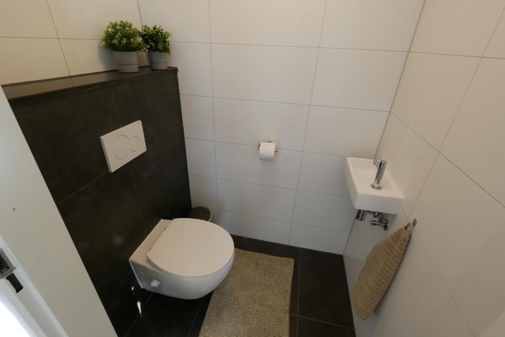 Koupelna v ubytování Boothuis 64 Harderwijk