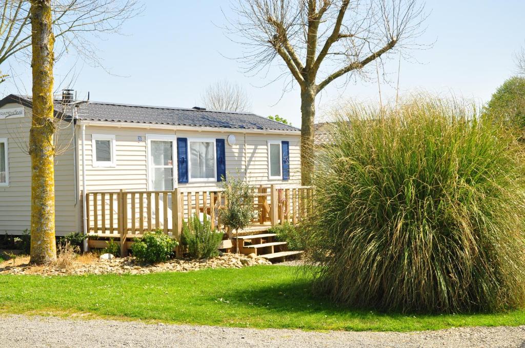 Zahrada ubytování Camping Saint Michel