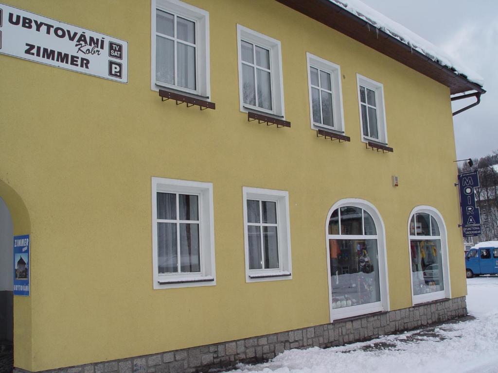Budova, kde se penzion nachází