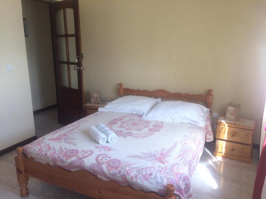 Postel nebo postele na pokoji v ubytování Sissi's B&B