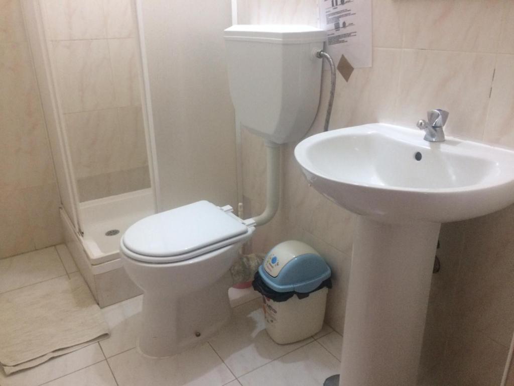Koupelna v ubytování Sissi's B&B