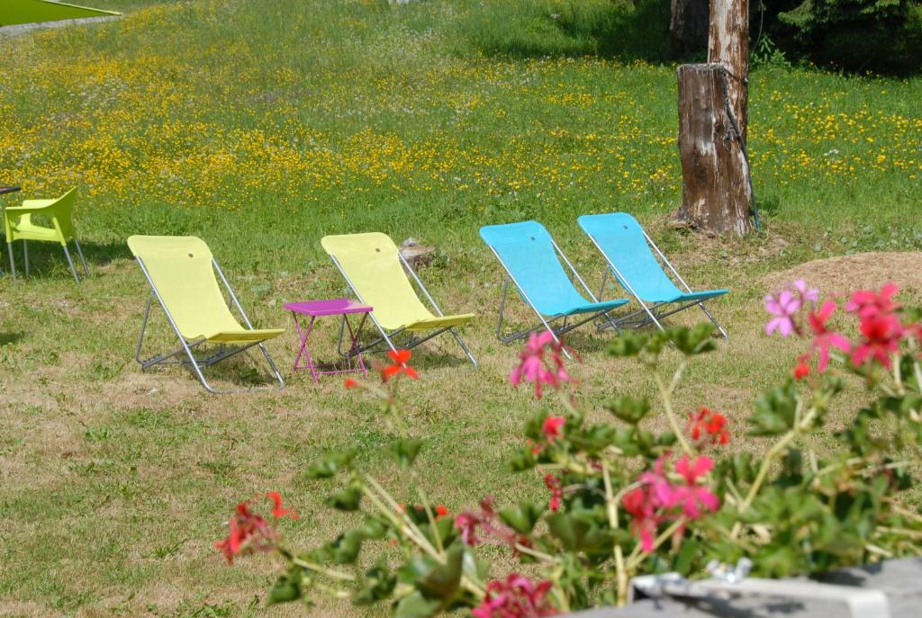 Fotografie z fotogalerie ubytování Hôtel Chalet Le Caribou v destinaci Les Saisies