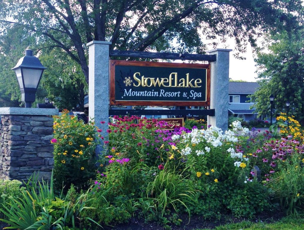 Zahrada ubytování Stoweflake Mountain Resort & Spa