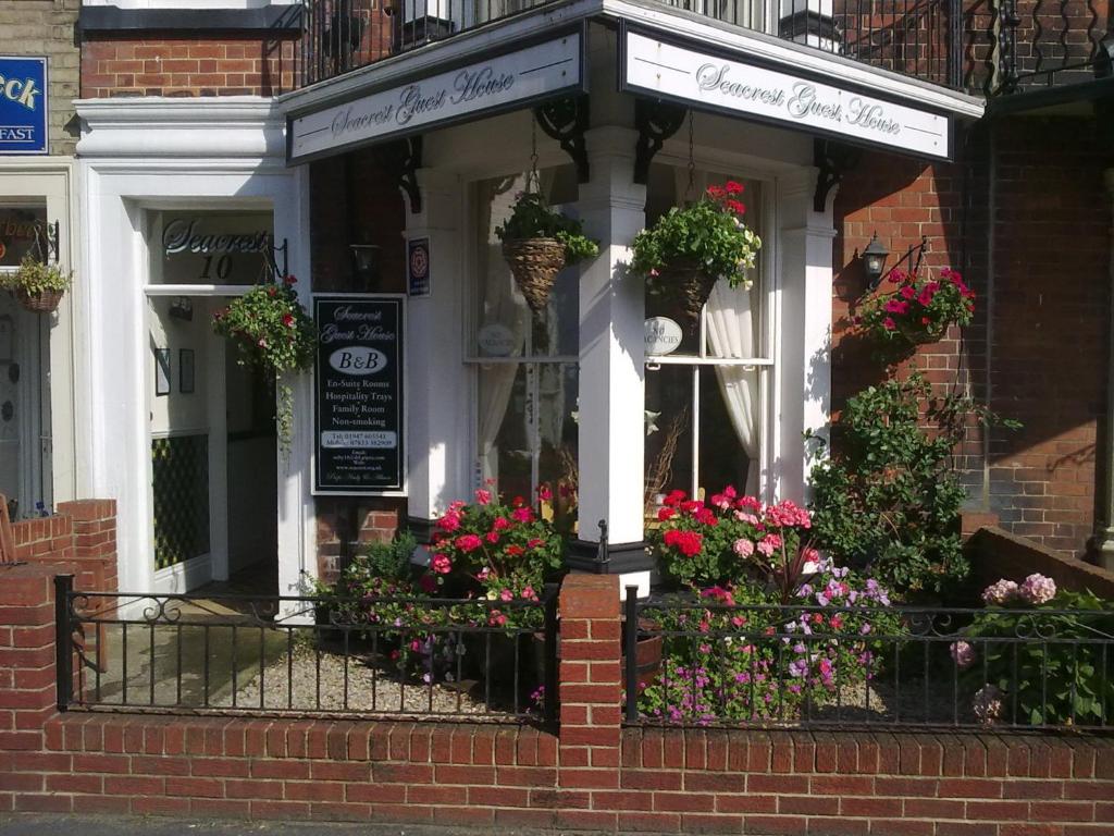 The building where the guesthouse is located 