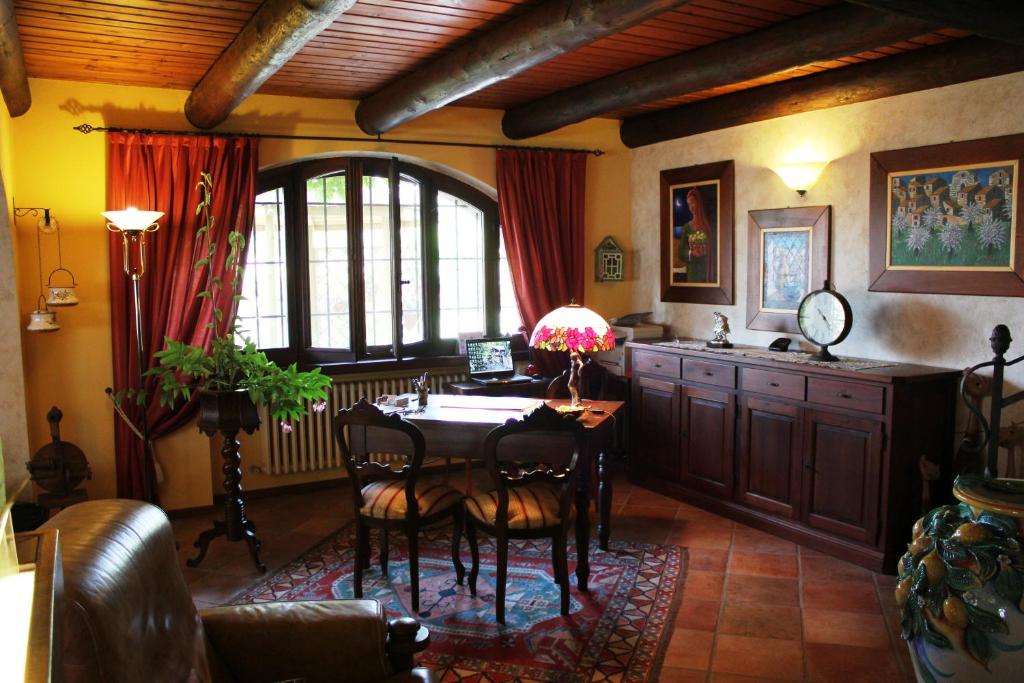 Część wypoczynkowa w obiekcie Bed And Breakfast Olimpia