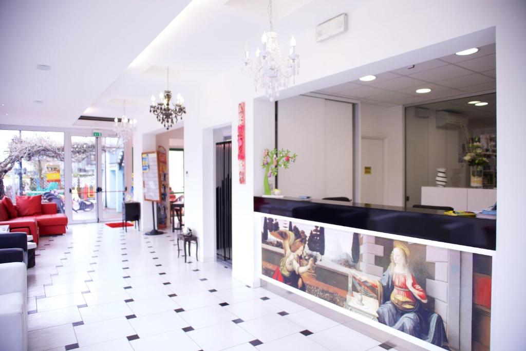 Posezení v ubytování Hotel Leonardo
