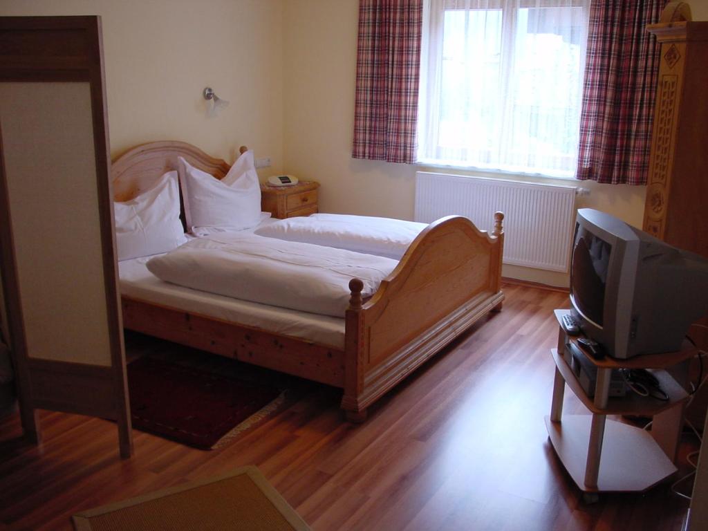 Postel nebo postele na pokoji v ubytování Apart Huditz