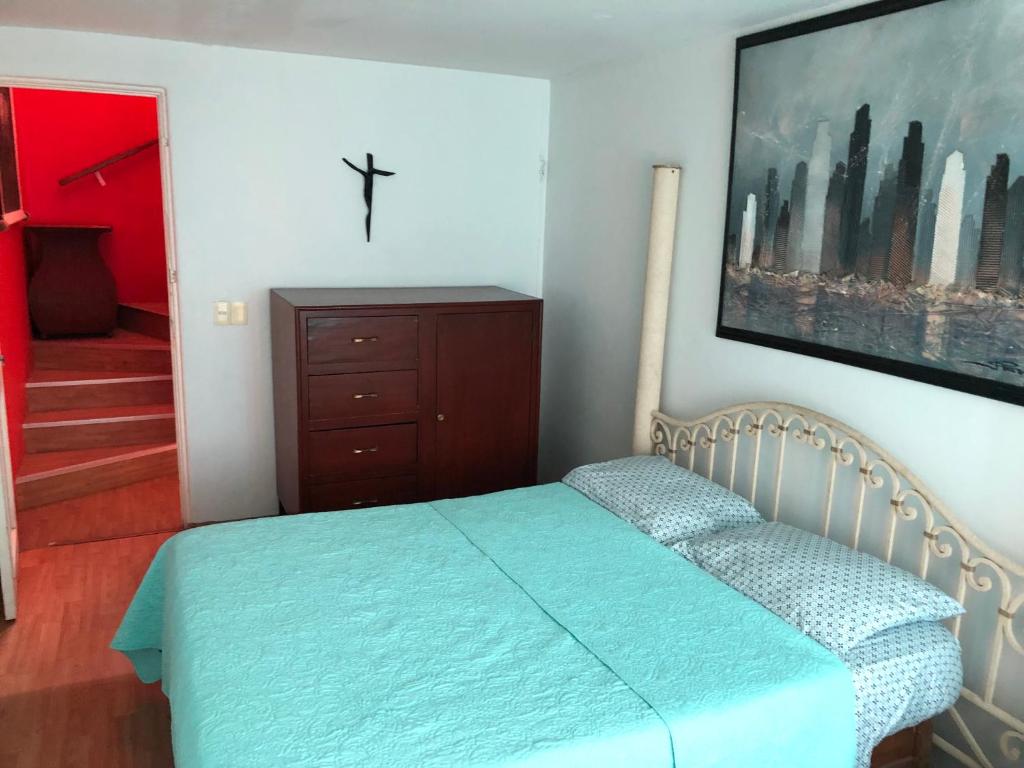 Postel nebo postele na pokoji v ubytování Casa La Minerva
