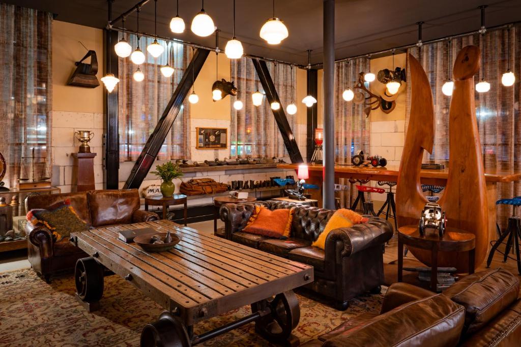Posezení v ubytování Poshtel
