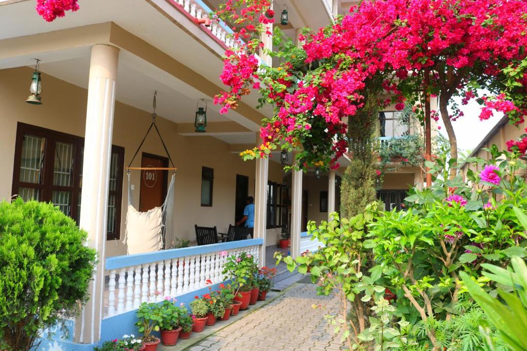 Zahrada ubytování Peacock - a family-run hotel