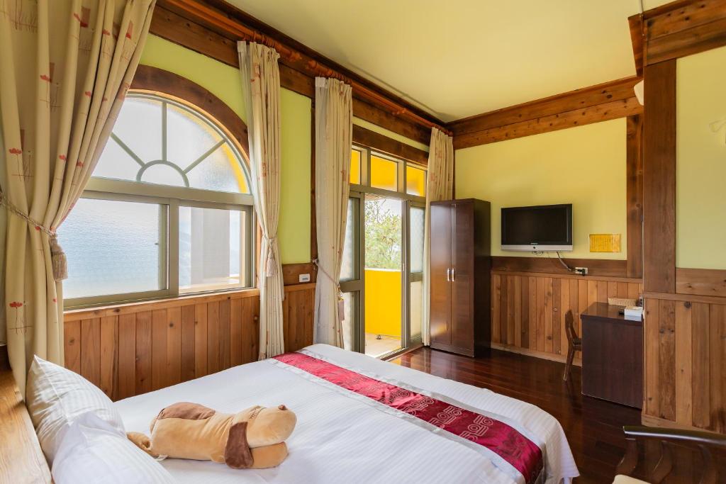 Postel nebo postele na pokoji v ubytování Shepherd's B&B