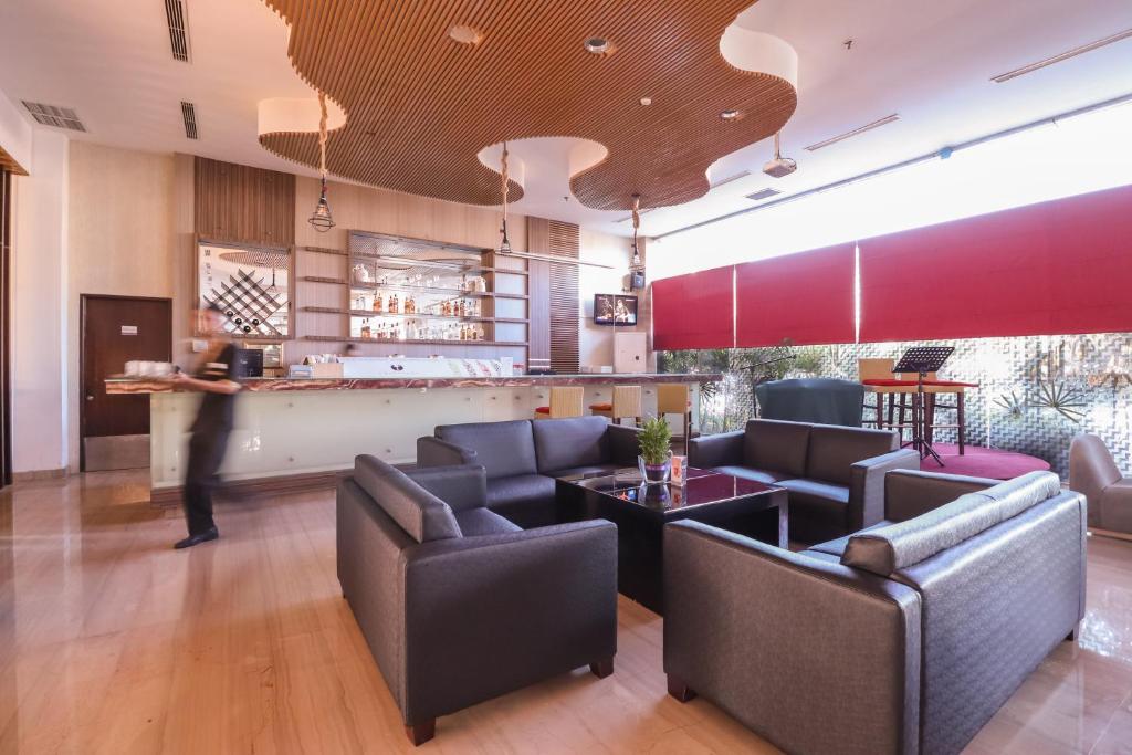 Posezení v ubytování Mercure Pontianak City Center