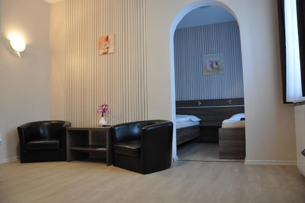 Ein Bett oder Betten in einem Zimmer der Unterkunft Almond