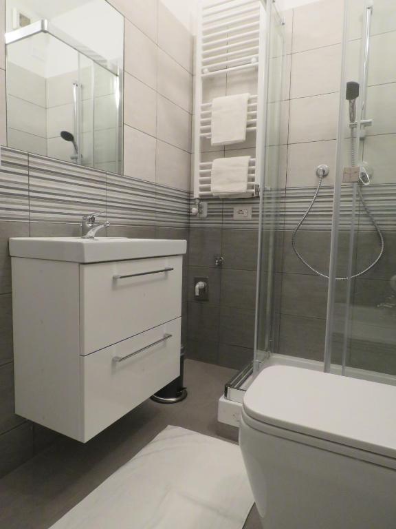 Koupelna v ubytování Assago Forum Apartment