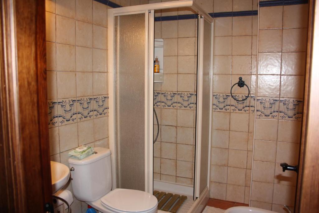 Koupelna v ubytování Vivienda Rural Casablanca - Wifi