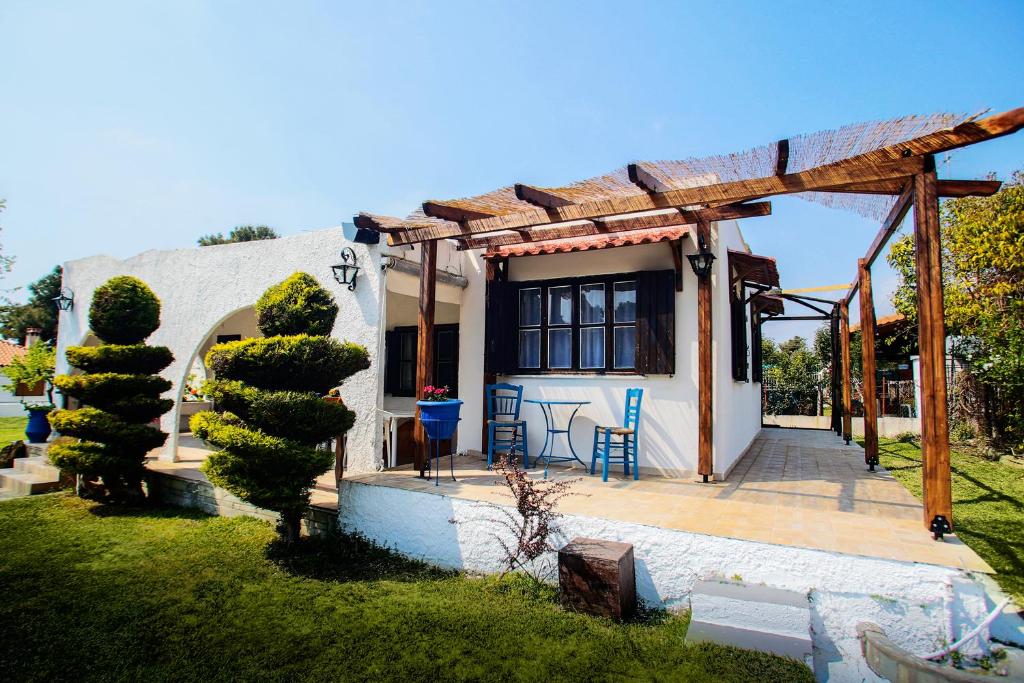 Zahrada ubytování Villa Achilleas