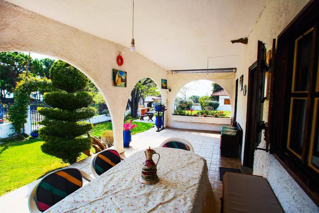 Zahrada ubytování Villa Achilleas