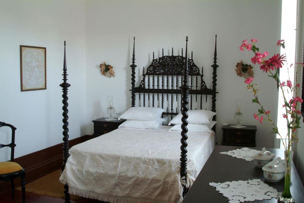 Postel nebo postele na pokoji v ubytování Quinta do Vale do Monte
