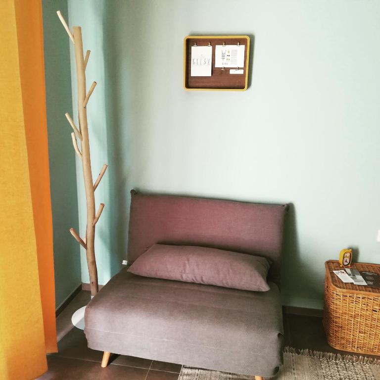 Posezení v ubytování il gabbiano giallo