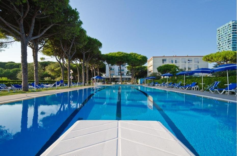 Bazén v ubytování Hotel King nebo v jeho okolí