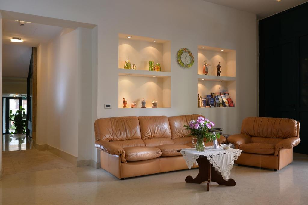 Posezení v ubytování Hotel Siena