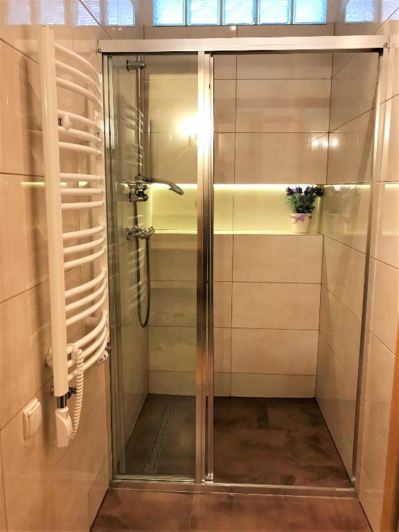 Kúpeľňa v ubytovaní Pensjonat Adria