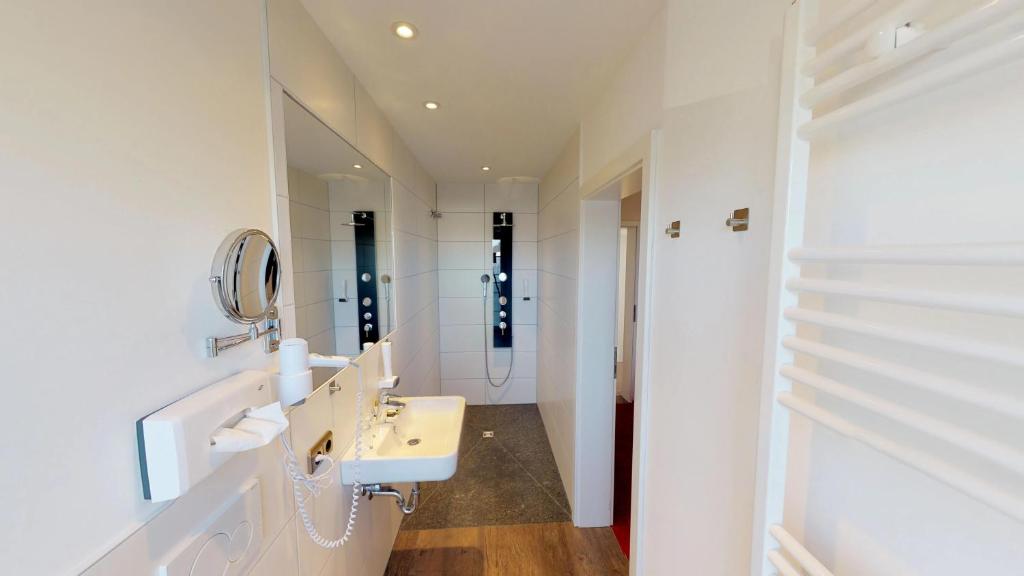 Koupelna v ubytování Hotel Residenz23