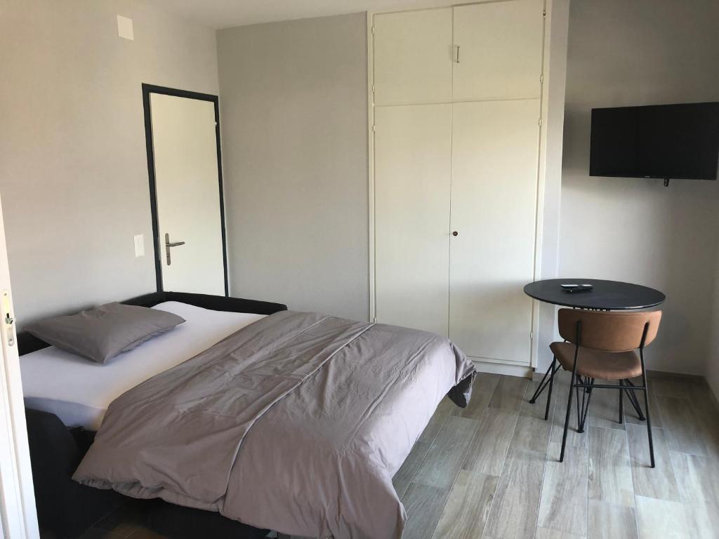 Postel nebo postele na pokoji v ubytování Al Grottino