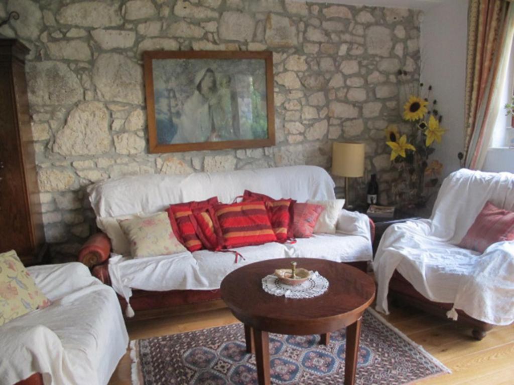 Posezení v ubytování Villa Castello Rausch