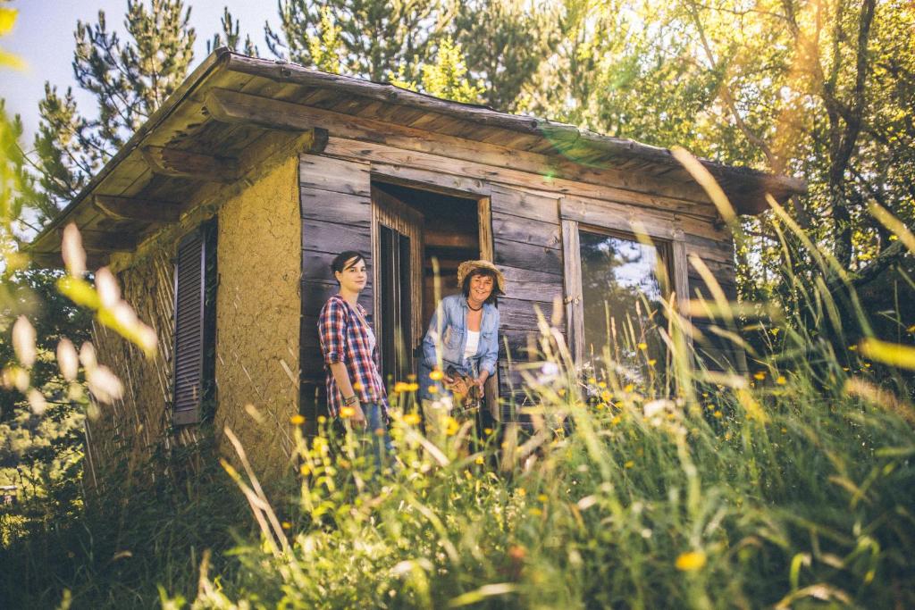 Zahrada ubytování ECO Camp Supot