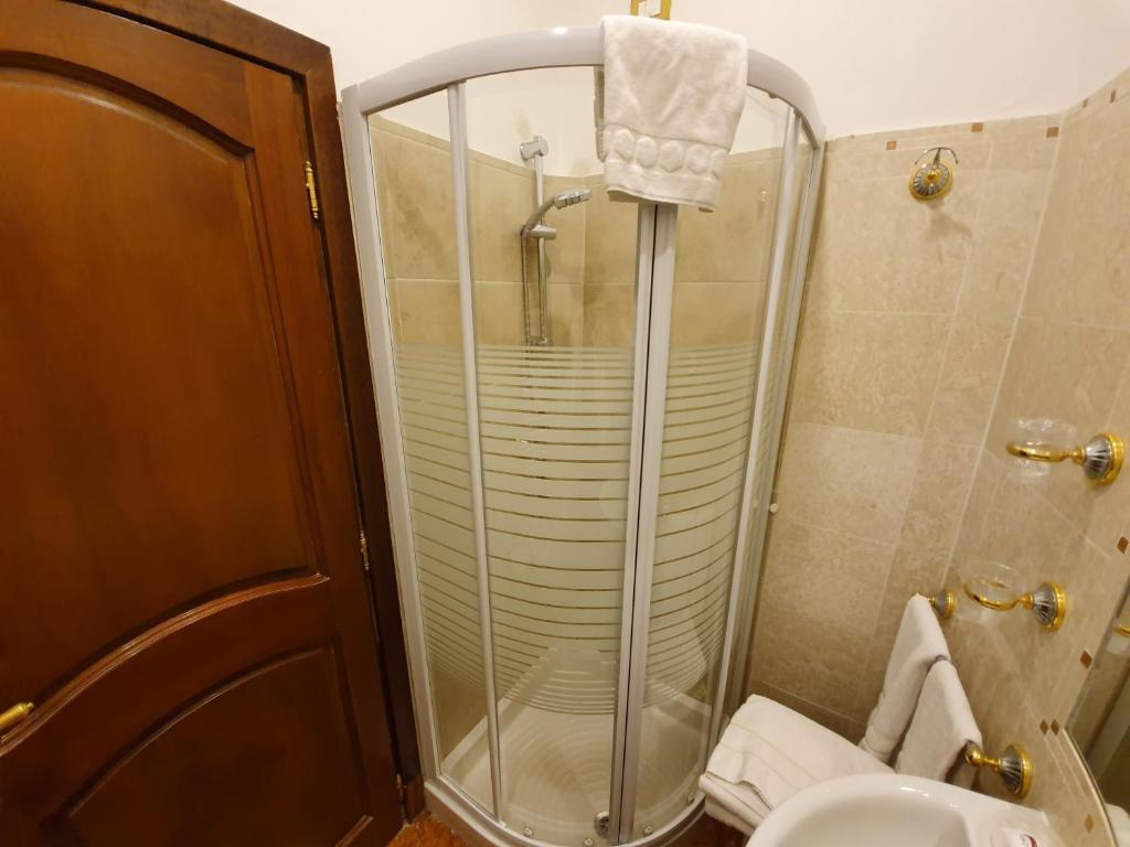 Koupelna v ubytování Casa Alla Fenice