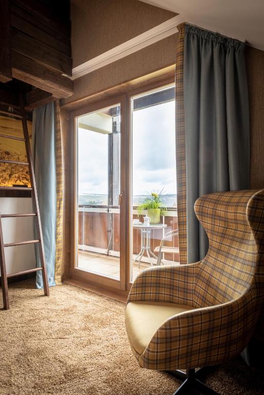 Posezení v ubytování Berggasthof & Hotel Sennhütte