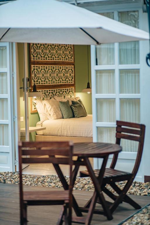Posezení v ubytování Hotel Boutique El Triángulo