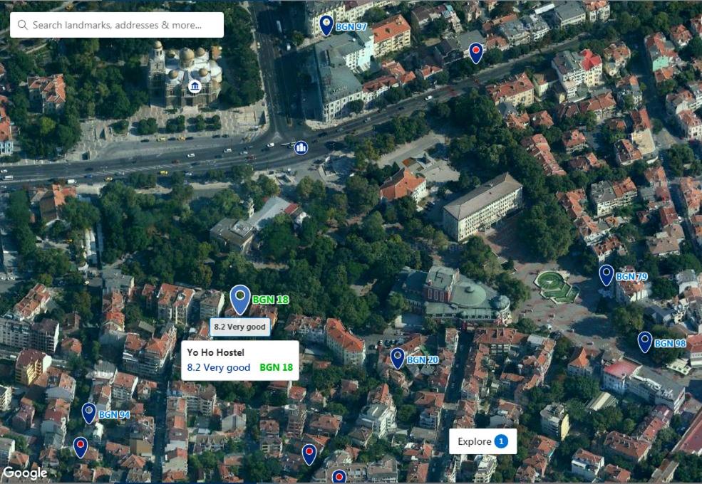 Okolí hostelu