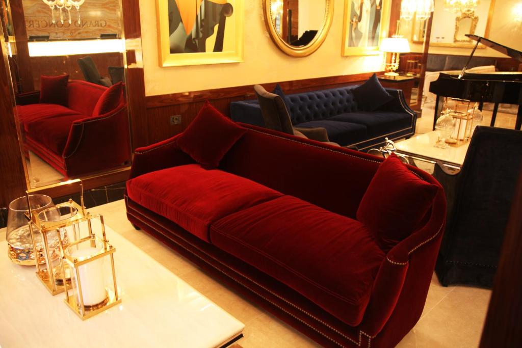 Posezení v ubytování Grand Concerto Hotel
