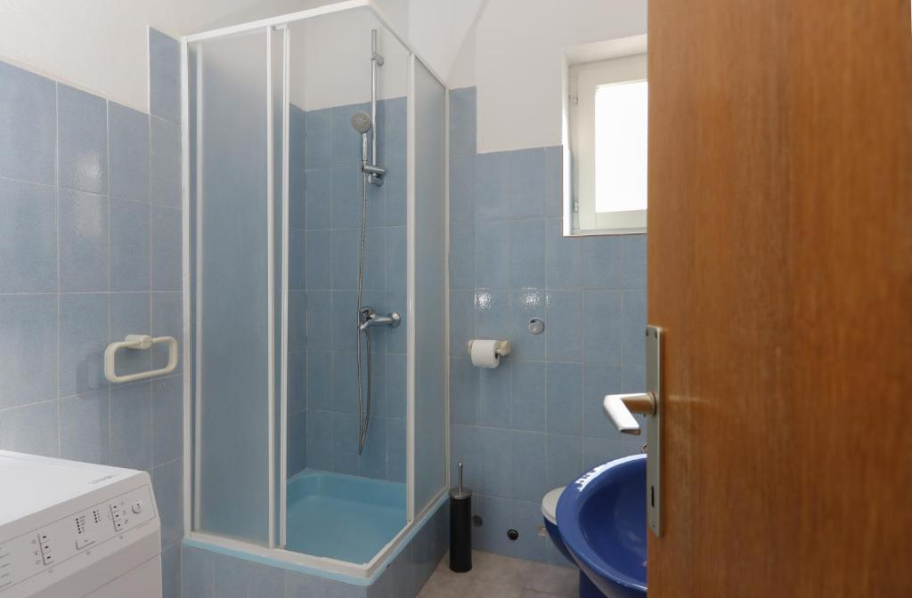 Koupelna v ubytování Apartment Perina