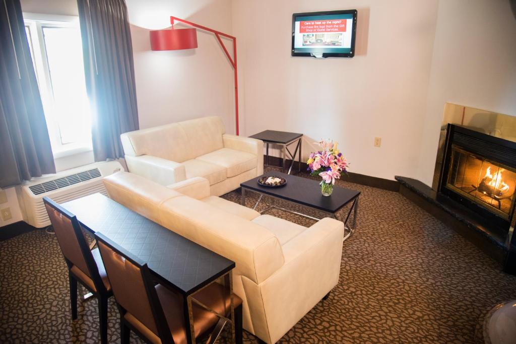 Zona de estar de Paradise Stream Resort