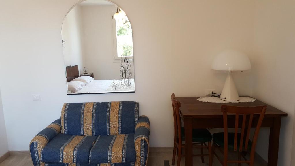 Posezení v ubytování Le Botti B&B