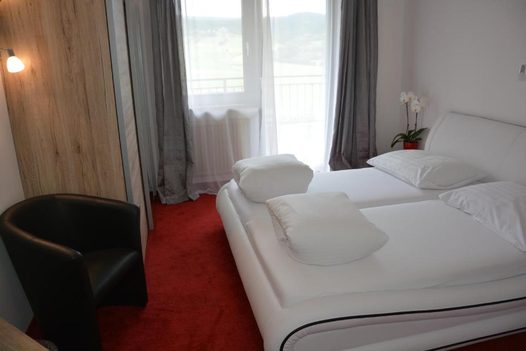 Voodi või voodid majutusasutuse Hotel Böhmerwaldhof toas